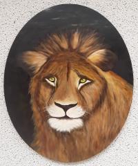 Bob Ross L&ouml;wenportr&auml;t